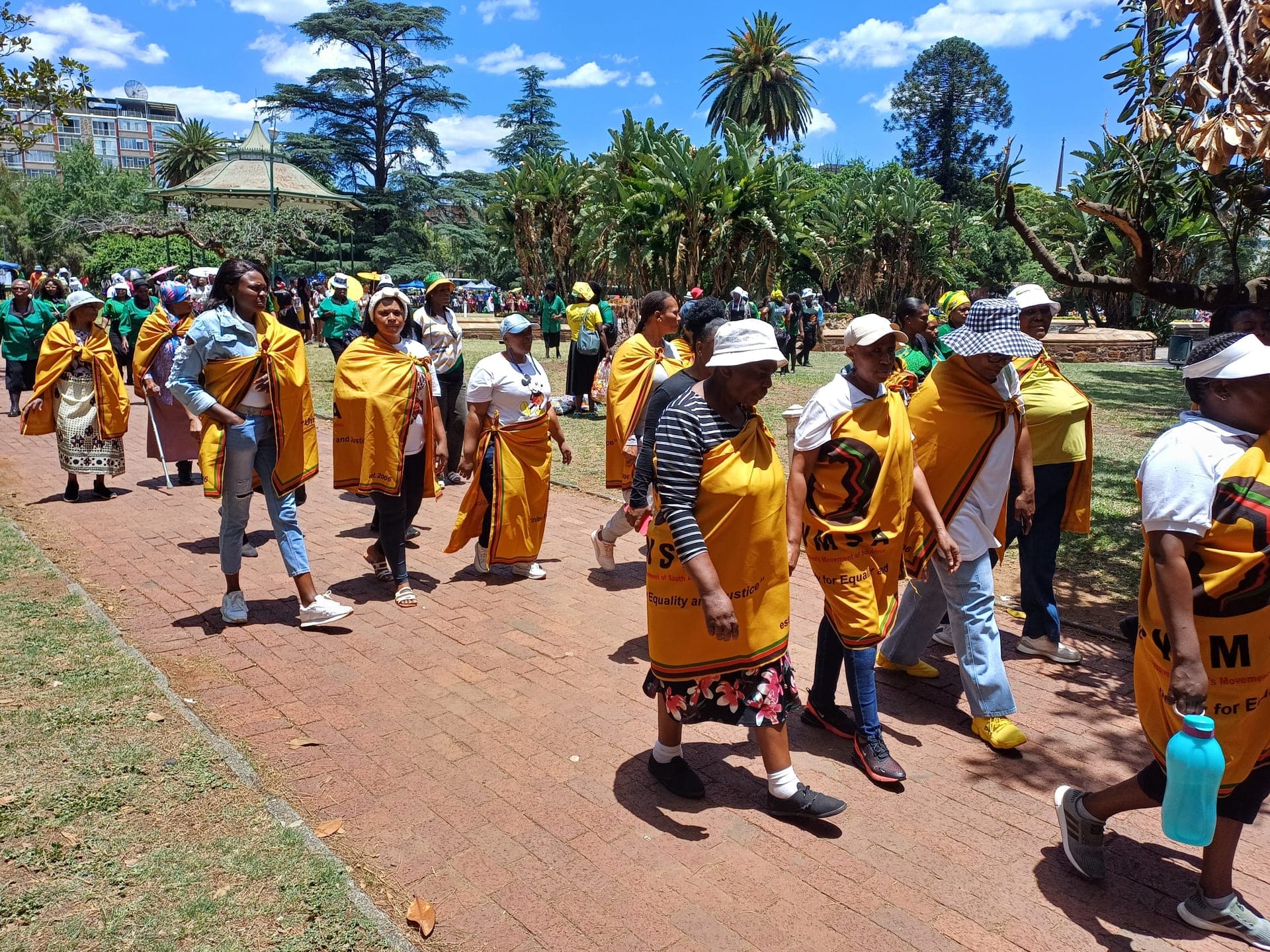 Soweto Communities March for Justice Led by GP-PWMSA Coordinator Mopipone